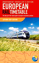 European RaiI Timetable Winter 2007 Thomas Cook