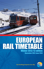 European Rail Timetable Winter 2012/13 Thomas Cook