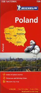 Michelin Poland Map 720