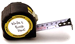 LaserJamb PMS25 Pad Metric Standard Tape