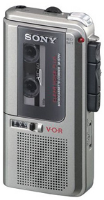 Sony M-570V Microcassette Voice Recorder