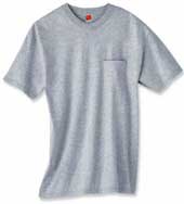 Hanes Heavyweight Tagless Pocket Tee