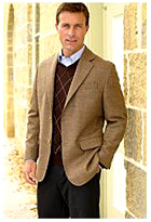 Traditional Lambswool Sportcoat by Lands' End
