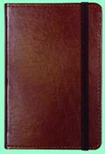 Markings by C.R. Gibson Brown Ruled Paper Bonded Leather Journal